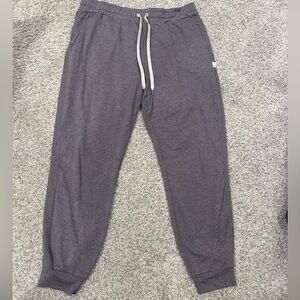 Vuori Heathered Purple Performance Jogger Pants